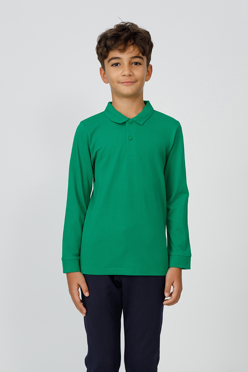 Tricou polo slim copii unisex 998